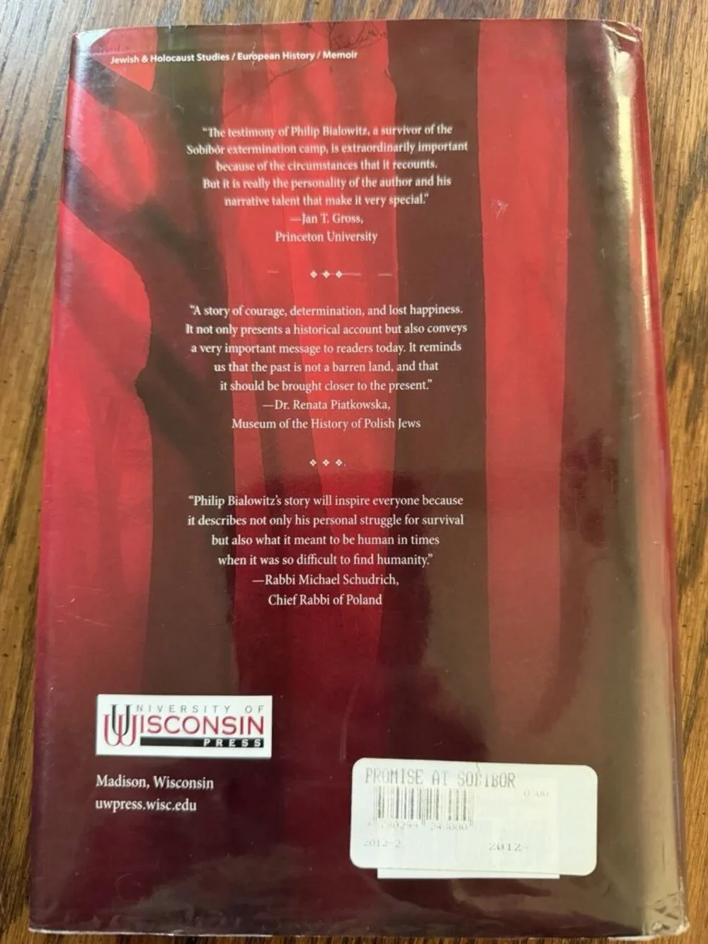 A‎ Promise at Sobibór: A Jewish Boy's Story of Revolt and Survival in Nazi: VG